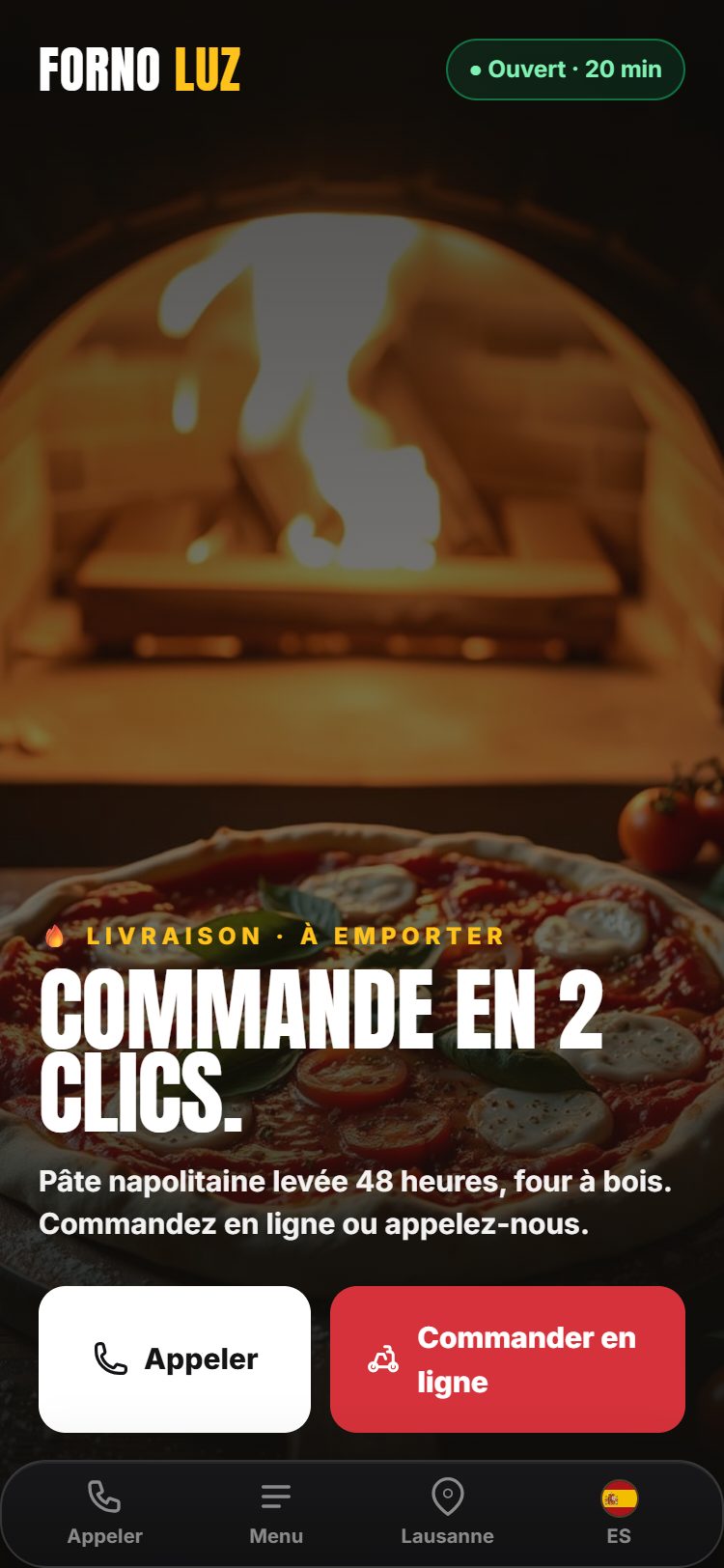 Restauration rapide et pizzeria